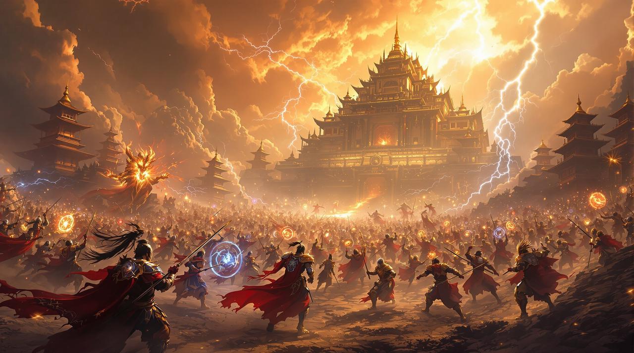 封神第一部：朝歌风云，神话类型影视封面图 - 露谷影院